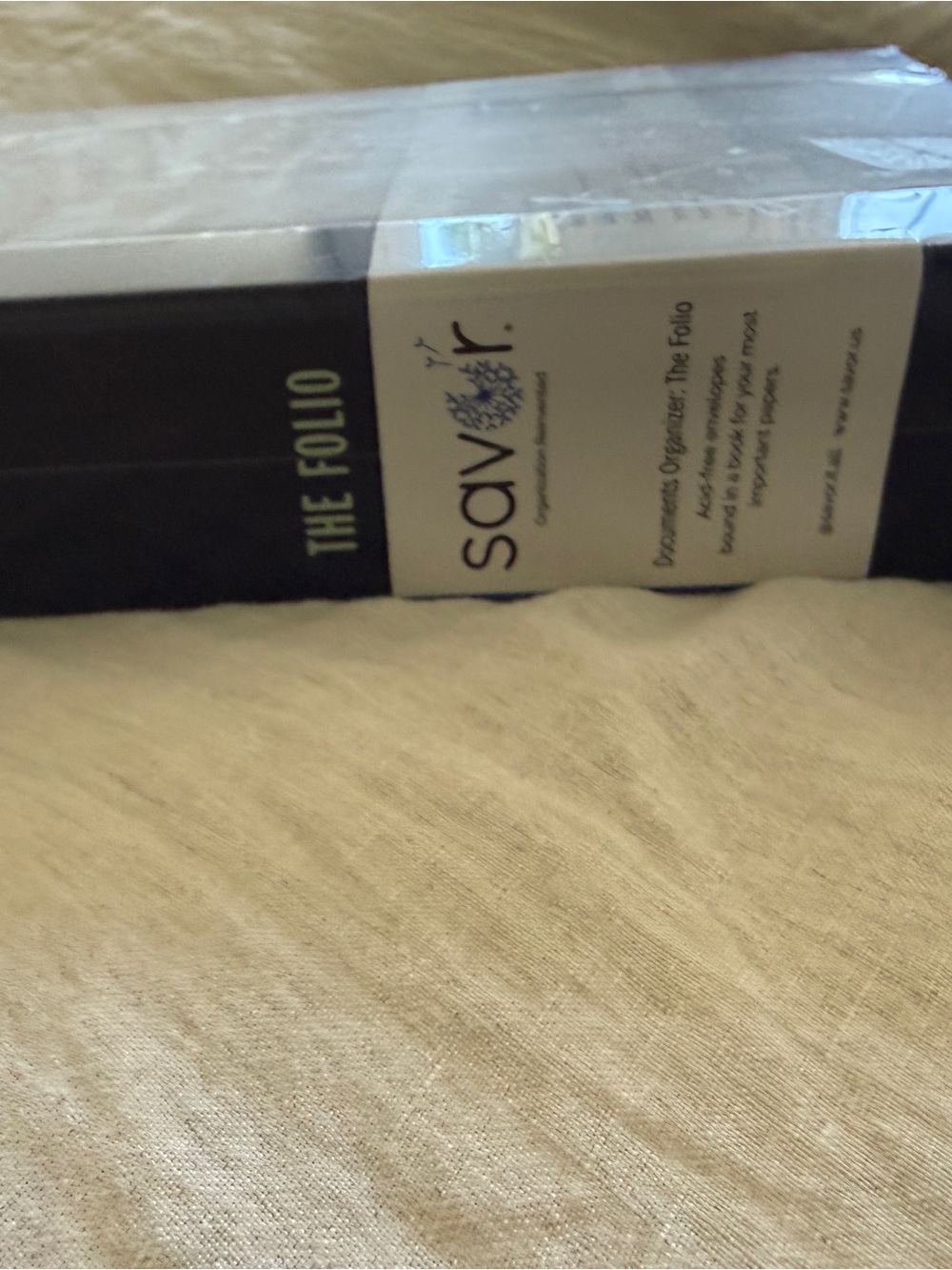 NWT Savor Document Organizer Folio in Slate Gray - Picture 8 of 16